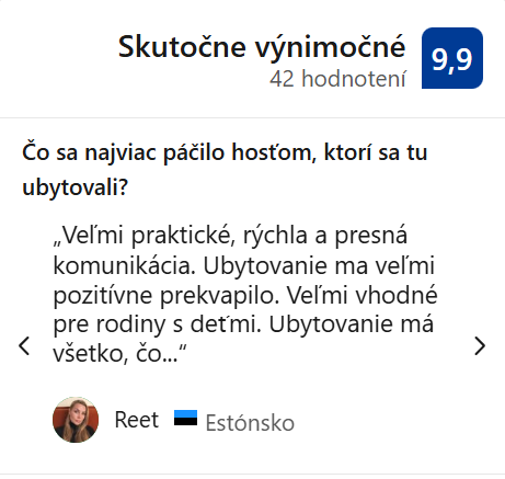 Booking.com 9,9 — Hillshome, 42 hodnotení